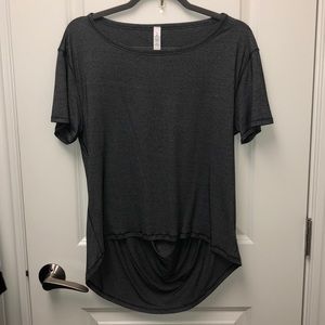 Women’s Lululemon Gray Short Sleeve Tee
